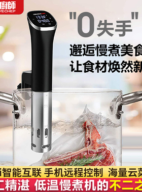 CREATIVECHEF牛排低温慢煮机商用恒温加热慢煮棒家用烹饪料理棒