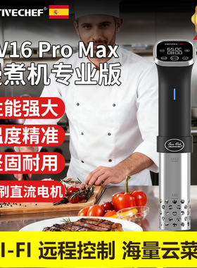 CREATIVECHEF低温慢煮机家用精准控温牛排分子料理商用低温慢煮棒