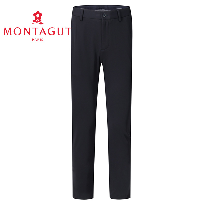 [含桑蚕丝/专柜]梦特娇休闲裤男