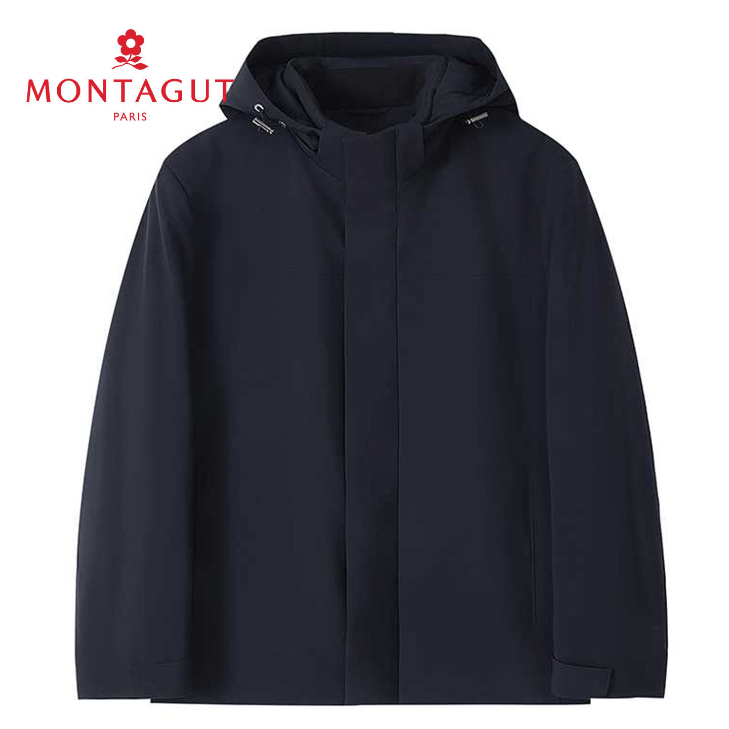 白鹅绒内胆可卸/二合一]梦特娇羽绒服男士冬季休闲连帽厚保暖外套