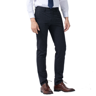 专柜同款/梦特娇男士休闲裤2025春秋季新款商务长裤修身直筒裤子