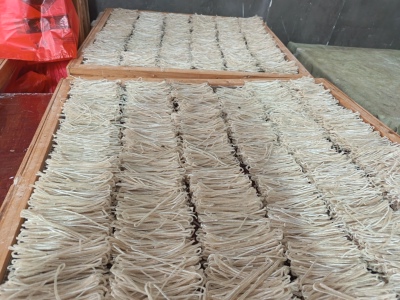 赣南客家特产正宗安远名菜纯手工鱼丝粉三特色鱼丝面假燕500克