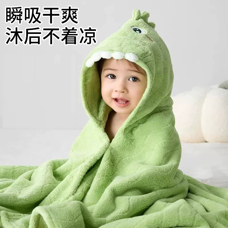 带帽婴儿浴巾SanLeBaby