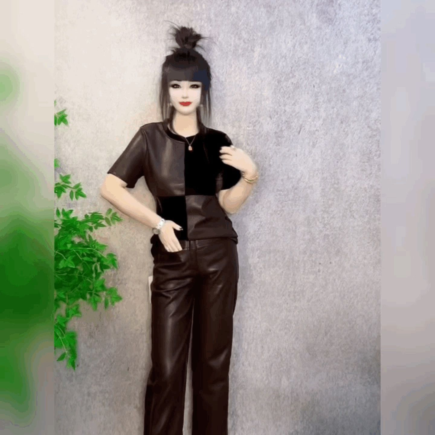 设计感轻奢修身打底衫丝绒上衣