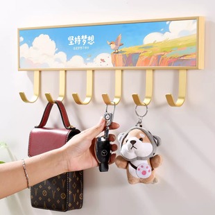 柜创意挂钩可爱儿童房书桌入门挂衣钩壁挂式 入户门口玄关鞋 挂衣架