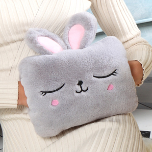 充电热水袋套子单卖毛绒套保护套外套单独布套暖手宝暖水袋暖腰宝