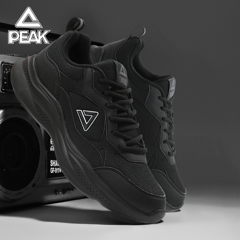 匹克男款秋季网面透气运动鞋