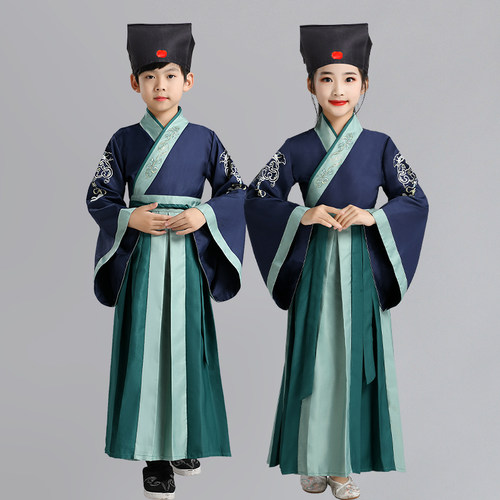 荷香艺梦男女汉服国学印花弟子规