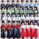 国学服装 男童女款 儿童汉服大班毕业典礼小学生开学三字经演出服