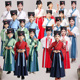 荷香艺梦汉服儿童国学服中国风古装 三字经连体学生演出服 书童服装