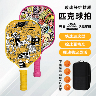 匹克球拍全套成人儿童专业赛事级