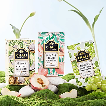 【任选3盒】CHALI茶里蜜桃乌龙椰香乌龙水