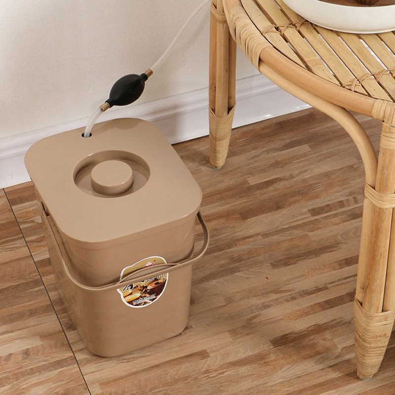 茶台排水桶茶渣桶家用翻盖茶水桶