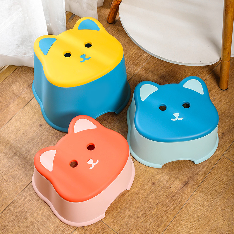 卡通凳子可爱猫眼儿童换鞋椅子