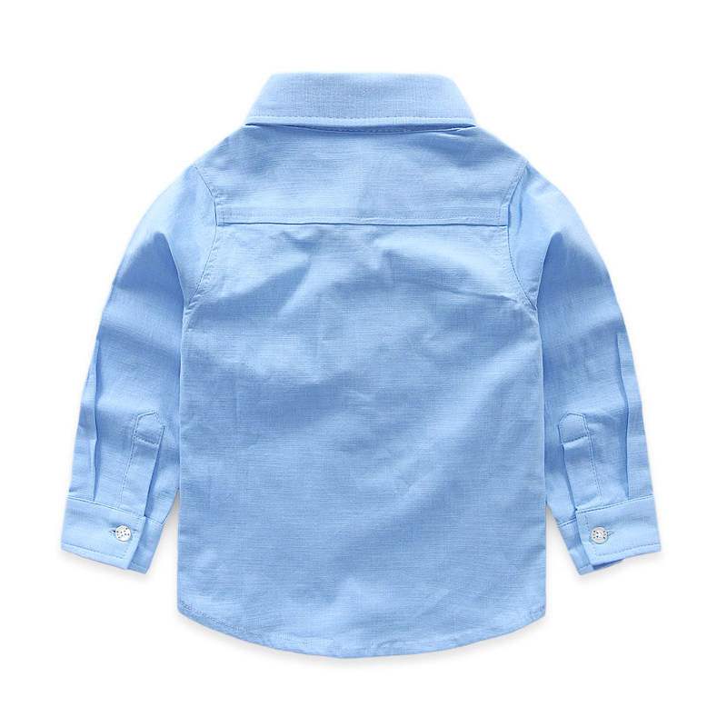 Chemise garcon à manche longue - Ref 2074395 Image 3