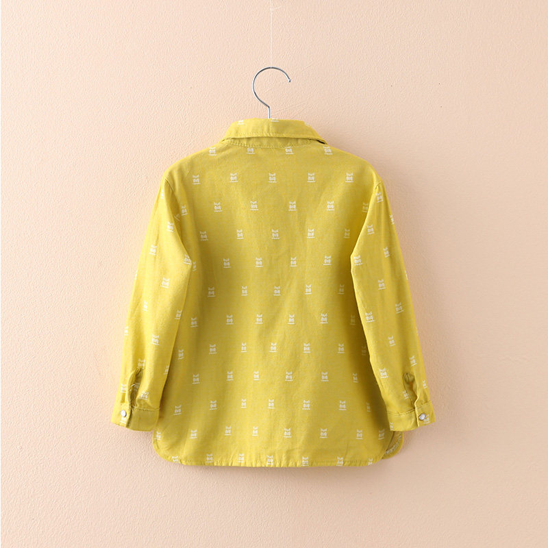 Chemise fille à manche longue - Ref 2085738 Image 3