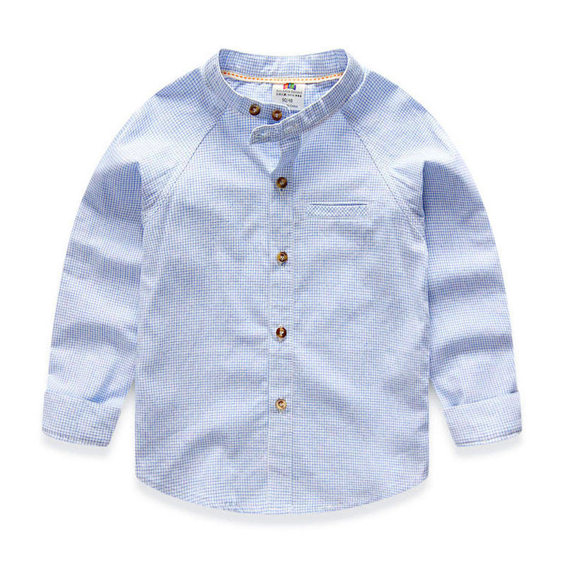 Chemise garcon à manche longue - Ref 2081926 Image 1