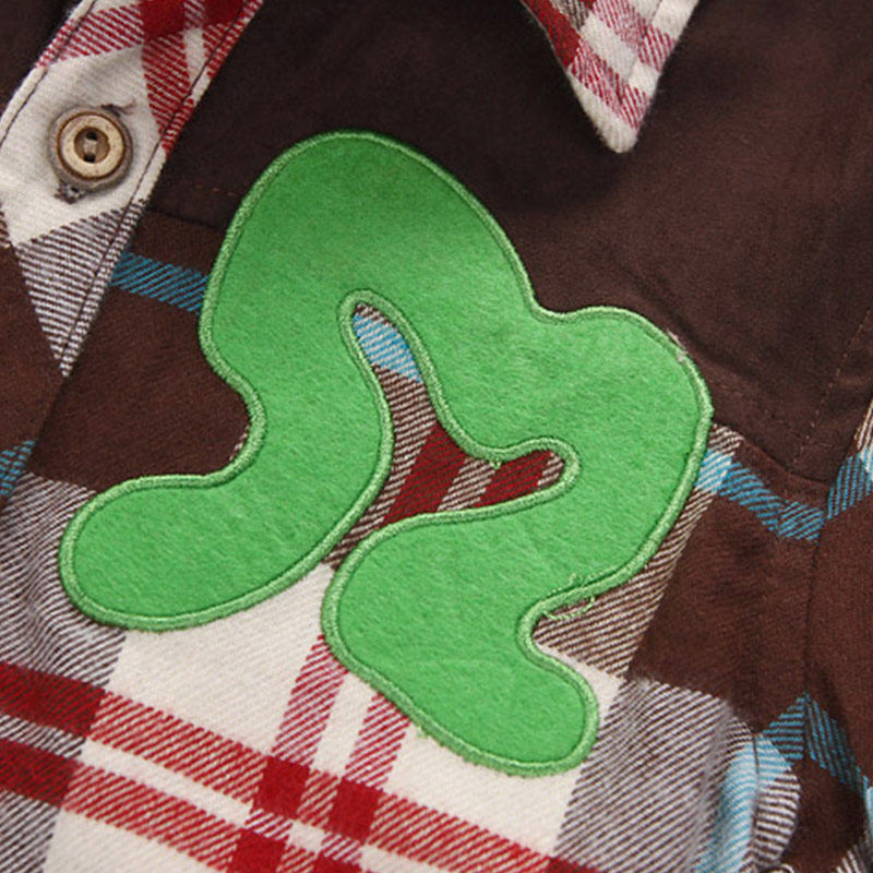 Chemise garcon à manche longue - Ref 2081959 Image 4