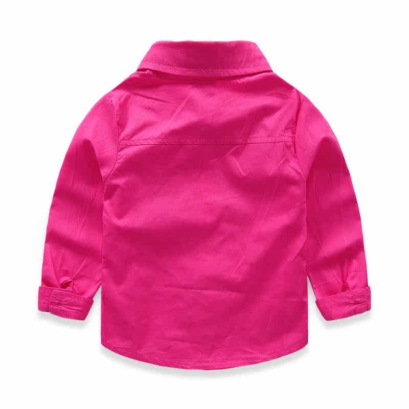 Chemise garcon à manche longue - Ref 2081948 Image 3