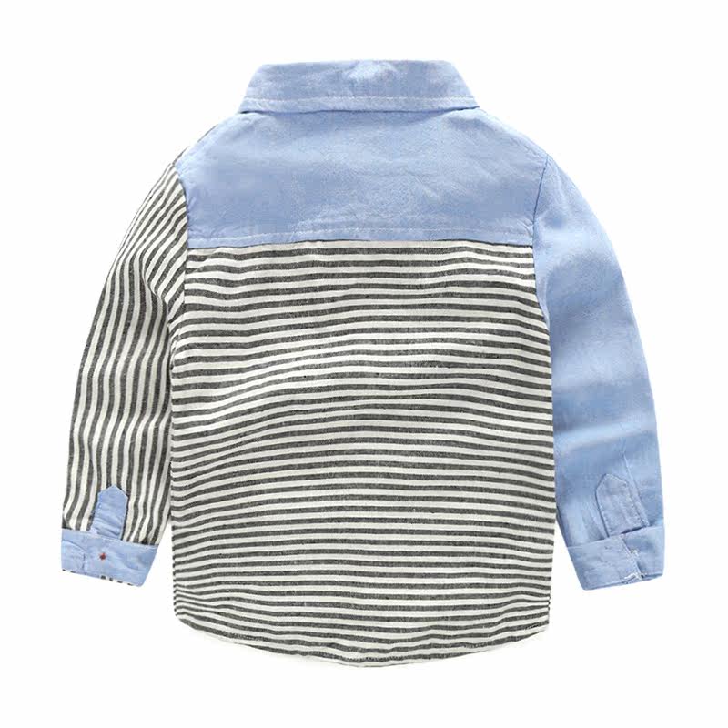 Chemise garcon à manche longue - Ref 2081962 Image 3