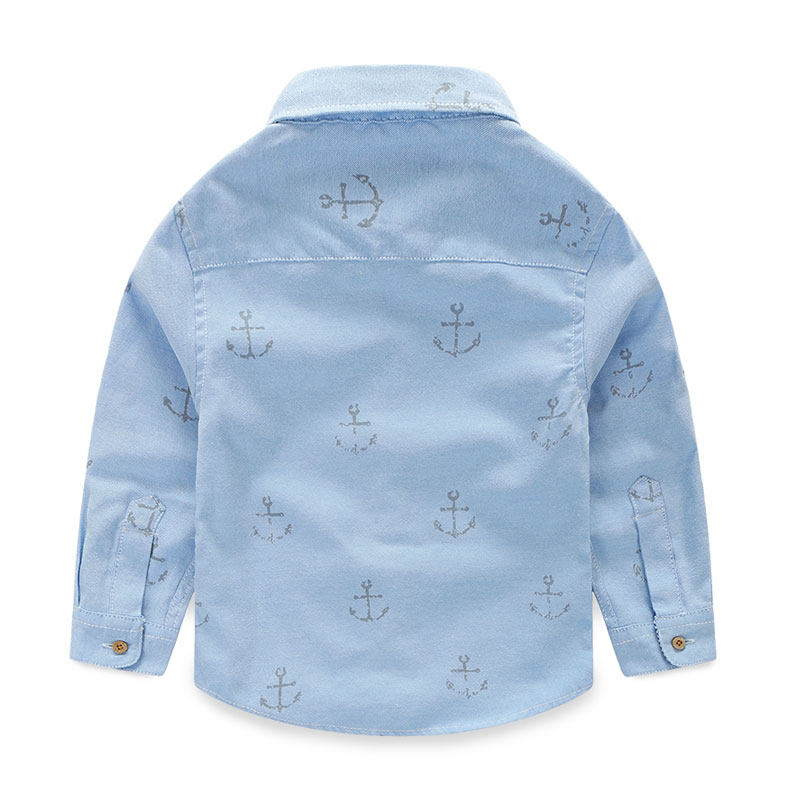 Chemise garcon à manche longue - Ref 2081894 Image 3