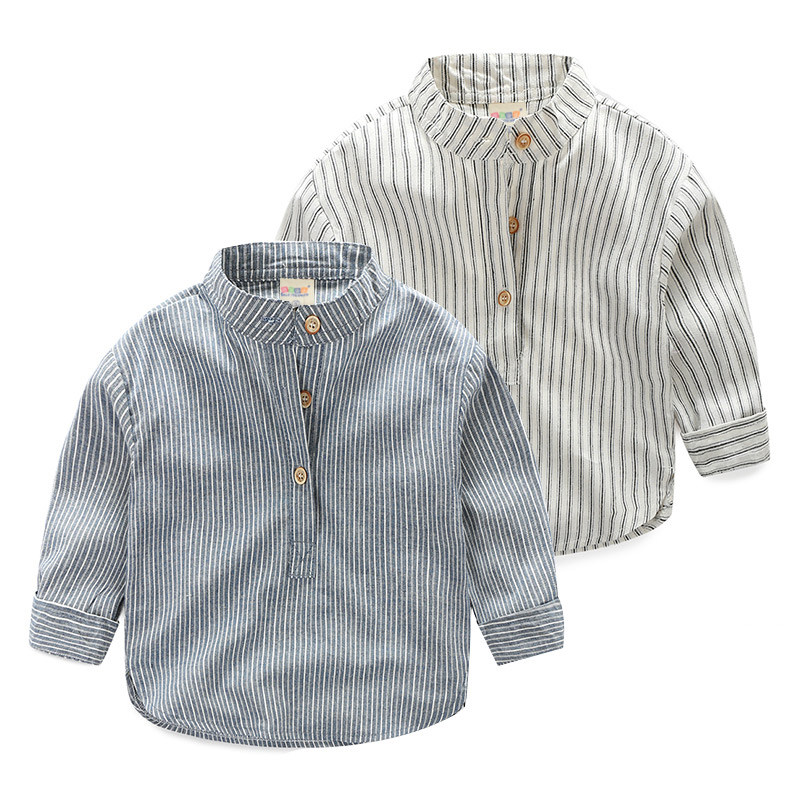 Chemise garcon à manche longue - Ref 2074909 Image 1