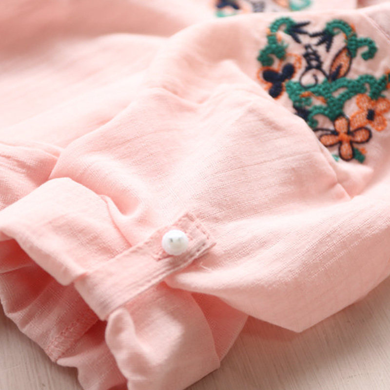 Chemise fille à manche longue - Ref 2088517 Image 5