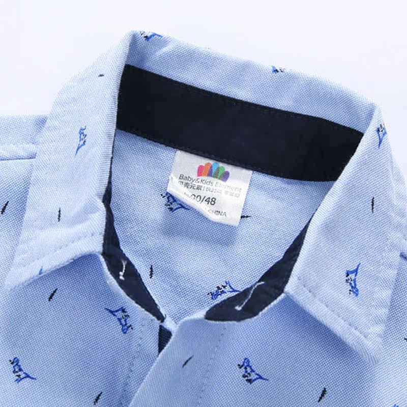 Chemise garcon à manche longue - Ref 2081920 Image 4