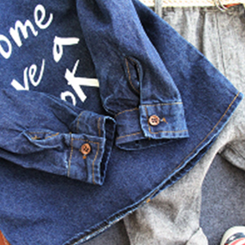 Chemise garcon à manche longue - Ref 2081954 Image 5