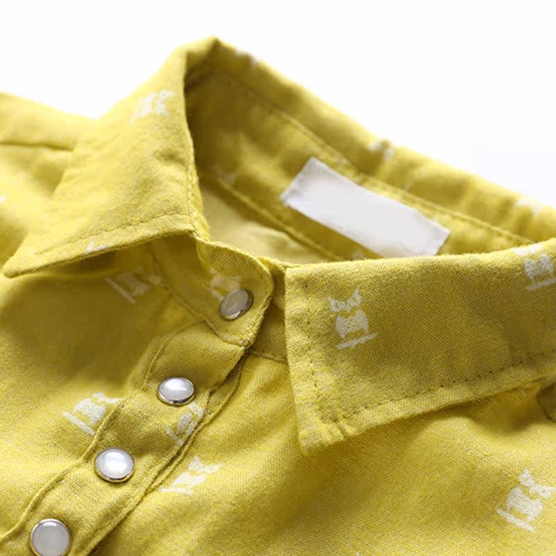 Chemise fille à manche longue - Ref 2085738 Image 4