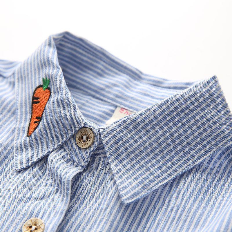 Chemise fille à manche longue - Ref 2088512 Image 4