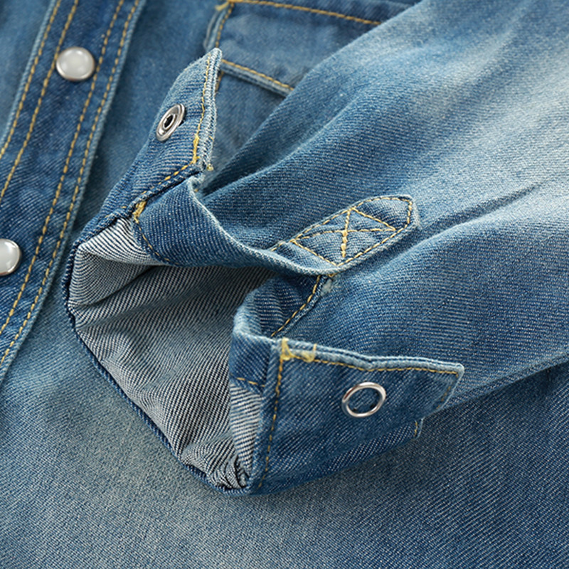 Chemise garcon à manche longue - Ref 2081924 Image 4