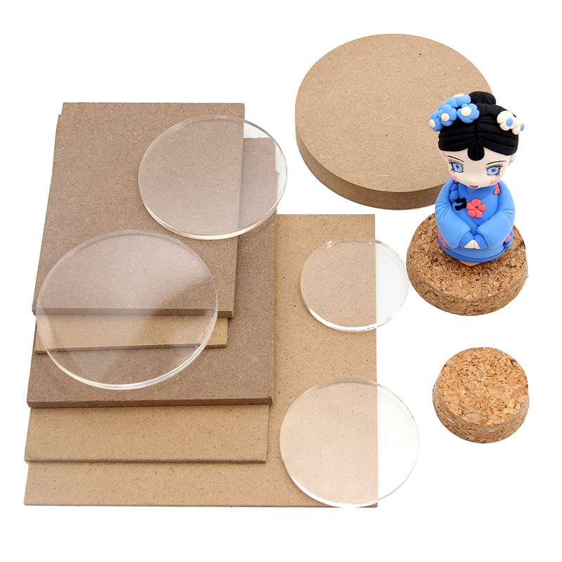 超轻粘土手办玩偶底座软木塞/原木片/亚克力圆形底座/密度板,玩具/童车/益智/积木/模型,粘土/超轻粘土,淘宝优惠券,粉丝福利购,淘宝优惠卷