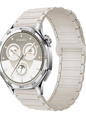 【张婧仪同款】适用华为GT5手表磁吸gt4pro硅胶表带watchgt5新款运动GT3智能2pro腕表男s2小米女buds高级夏天