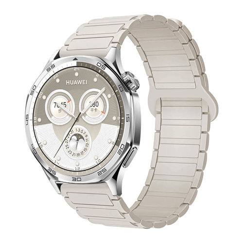 【张婧仪同款】适用华为GT5手表磁吸gt4pro硅胶表带watchgt5新款运动GT3智能2pro腕表男s2小米女buds高级夏天