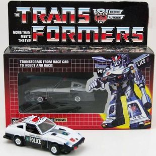 包邮 警车 汽车人全新未拆封盒装 动画1984 变形玩具金刚