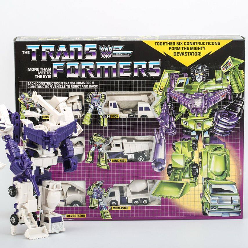 变形玩具金刚 G1 大力神 白色 动画1984 合体 全新未拆封 包邮