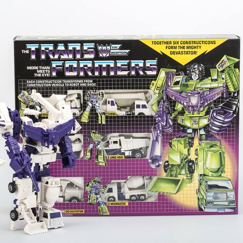变形玩具金刚 G1 大力神 白色 动画1984  合体 全新未拆封 包邮