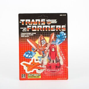 变形玩具金刚 G1 动画1984 滑翔机 卡包装 全新未拆封
