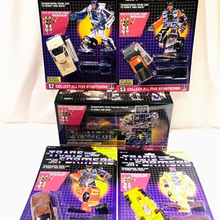 飞天虎套装 汽车大师 动画1984 全新未拆封 变形玩具金刚 包邮