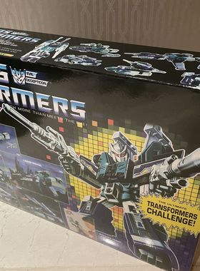 变形玩具金刚 G1 六面兽 六变战士 头领战士1984大电影全新盒装