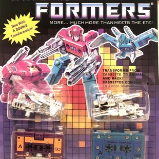 猿猴 动画1984 飞鹰 磁带 全新未拆封 变形玩具金刚 可以组合