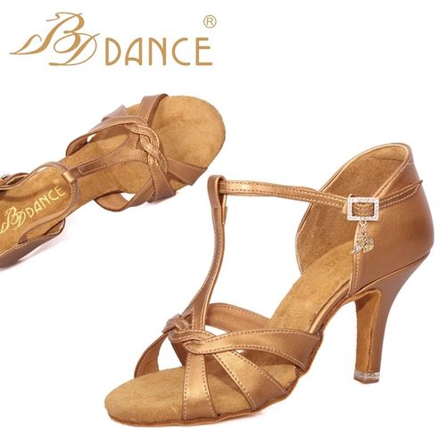 BDD出口鞋贝蒂舞鞋拉丁舞蹈鞋女士软底专业恰恰高跟国标舞鞋2375