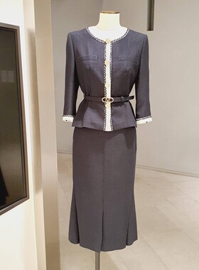 韩国直邮代购宋慧乔MICHAA 23夏新品高腰半身裙套装MIN4WSK190