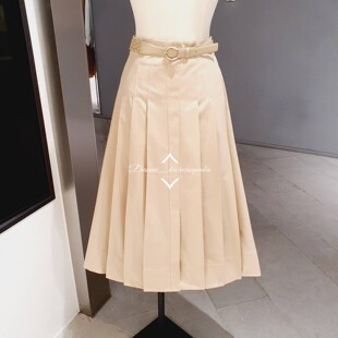 韩国直邮宋慧同款美夏 MICHAA 23夏 高腰A字半身裙 MIN5WSK080