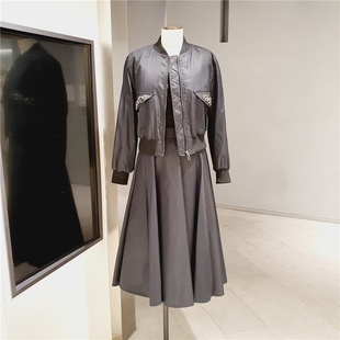 宋慧乔同款韩国代购24春MICHAA 时尚休闲外套半身裙 MIO1-WOT-010