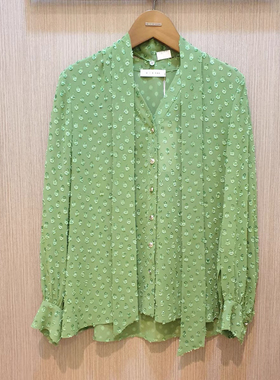 韩国正品代购 MICHAA美夏 24春秋秋 MIO7WBL110 百搭衬衫