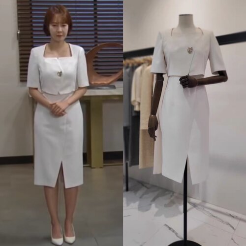 韩国直邮正品 莫佐MOJO.S.PHINE 23夏新款连衣裙J232MSE041
