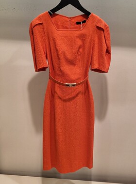 折扣宋慧乔同款 韩国代购MICHAA奥莱款MIN4-YOP-940修身连衣裙