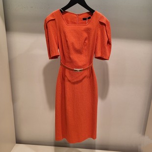 折扣宋慧乔同款 韩国代购MICHAA奥莱款MIN4-YOP-940修身连衣裙